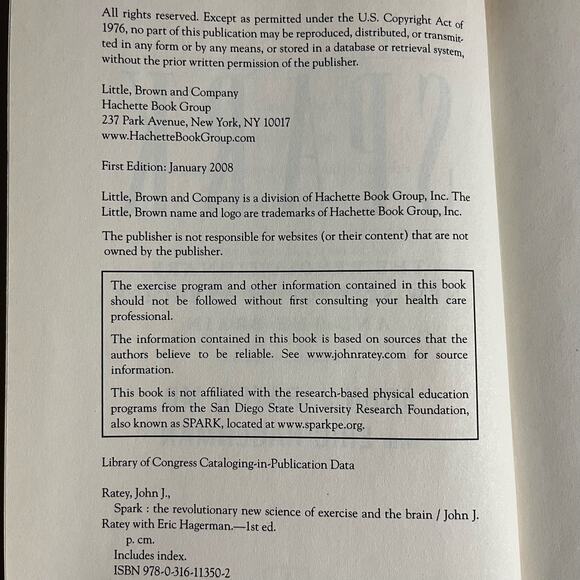 Spark: The Revolutionary New Science of Exercise and the Brain - Picture 5 of 8